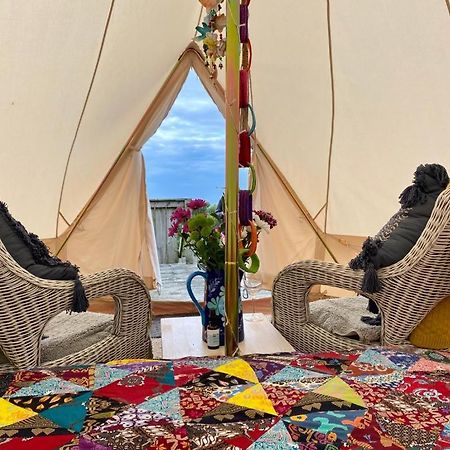 Coastal Stay Bell Tent Porthgain 외부 사진