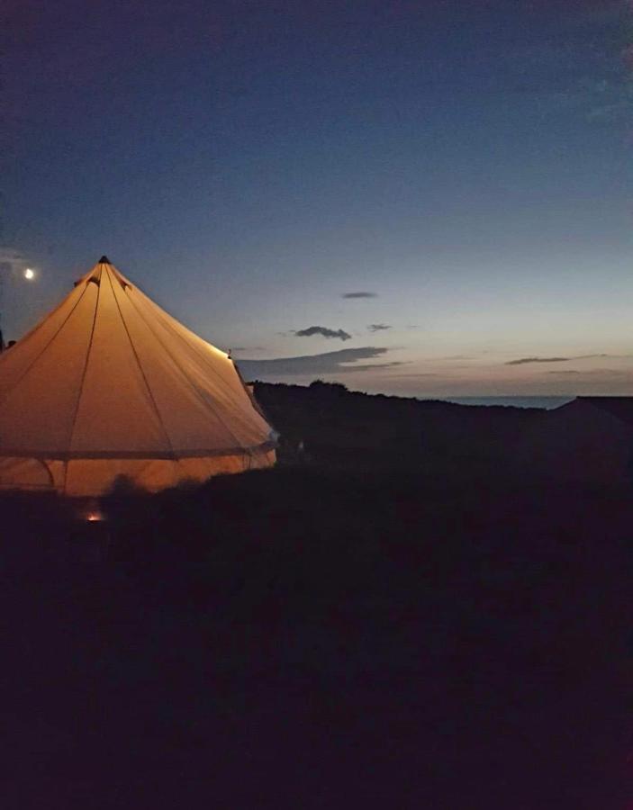 Coastal Stay Bell Tent Porthgain 외부 사진